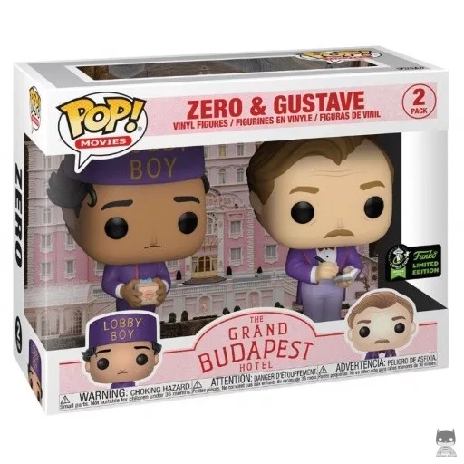 Figura Funko Pop! Zero & Gustave (The Grand Budapest Hotel)