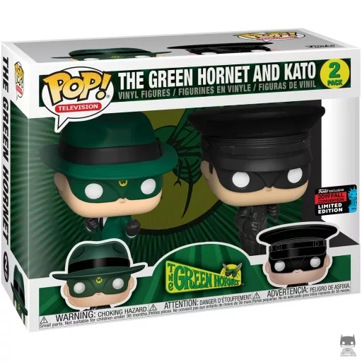 Figura Funko Pop! El Avispón Verde & Kato (The Green Hornet)
