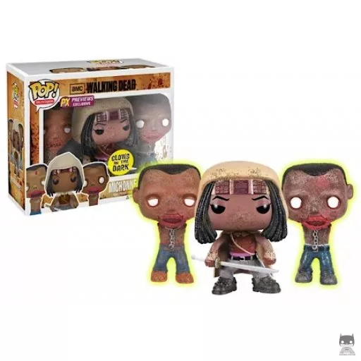 Figura Funko Pop! Michonne & zombis (Previews PX)