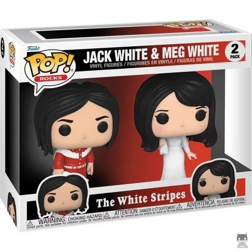 Figura Funko Pop! Jack White & Meg White (The White Stripes)