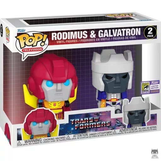 Figura Funko Pop! Rodimus & Galvatron (Transformers)
