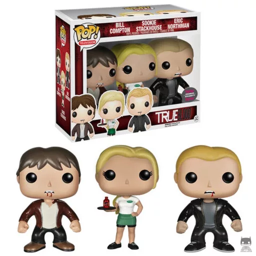 Figura Funko Pop! Sookie, Eric & Bill (True Blood)
