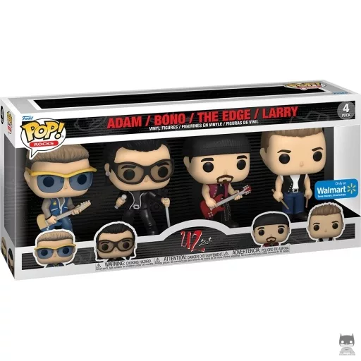 Figura Funko Pop! Adam, Bono, The Edge & Larry (U2 ZooTv)