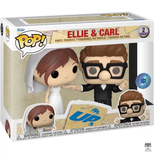 Figura Funko Pop! Boda de Ellie & Carl (Pop In A Box)