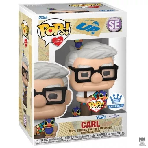 Figura Funko Pop! Carl con crías de snipe (Up)