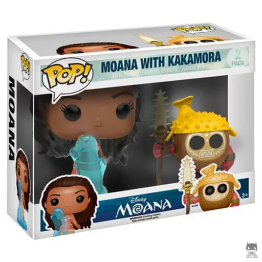 Figura Funko Pop! Vaiana y los kakamora (Multipack)