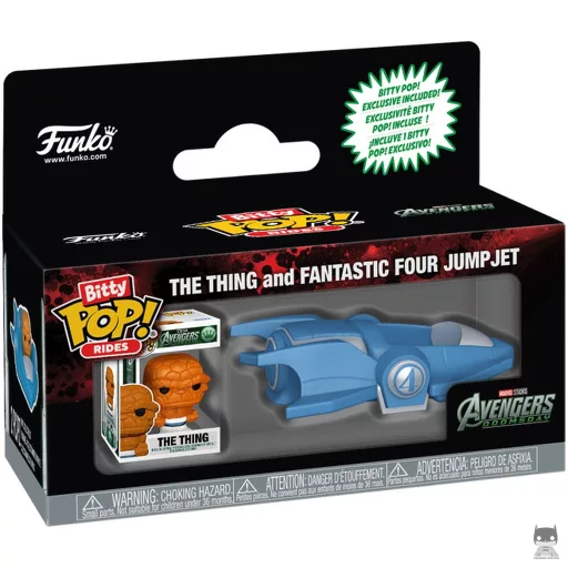 Figura Funko Pop! La Cosa y el Jumpjet de los 4 Fantásticos (La Cosa)