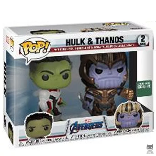 Figura Funko Pop! Hulk & Thanos (Vengadores)