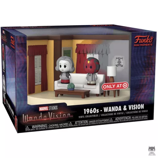 Figura Funko Pop! Años 1960 - Wanda y Visión (WandaVision)