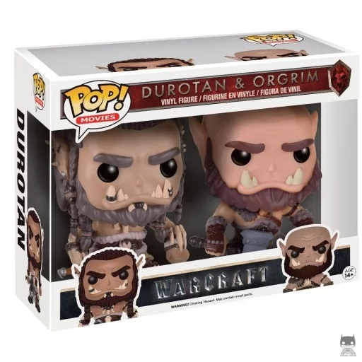 Figura Funko Pop! Durotan & Orgrim (Warcraft)