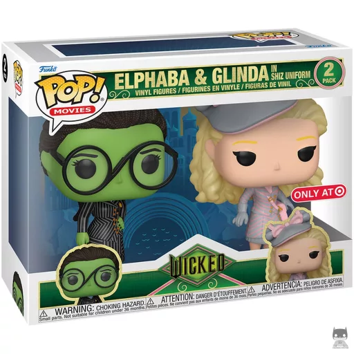 Figura Funko Pop! Elphaba & Glinda con el uniforme de Shiz (Target)