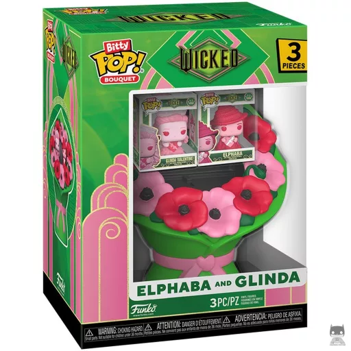 Figura Funko Pop! Ramo de Elphaba & Glinda (San Valentín) (Wicked)