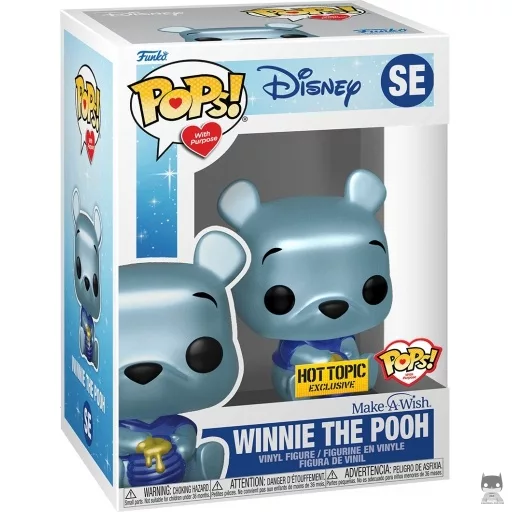Figura Funko Pop! Winnie the Pooh (Metalizado) (Hot Topic)