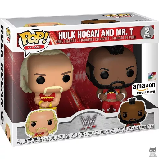 Figura Funko Pop! Hulk Hogan & Mr. T (Amazon)