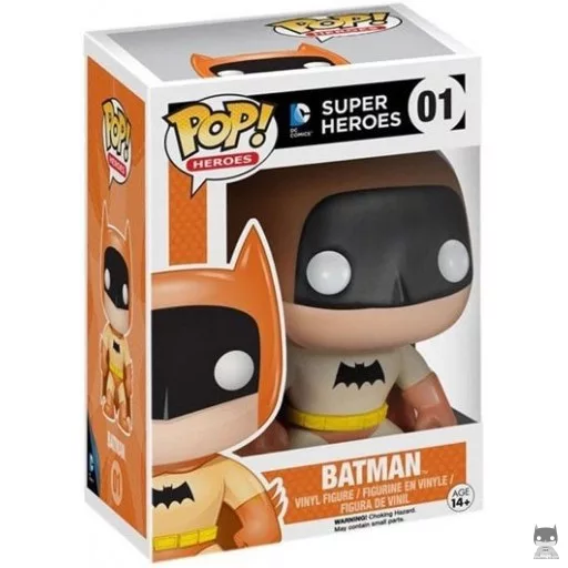 Figura Funko Pop! Batman (Naranja) (Entertainment Earth)