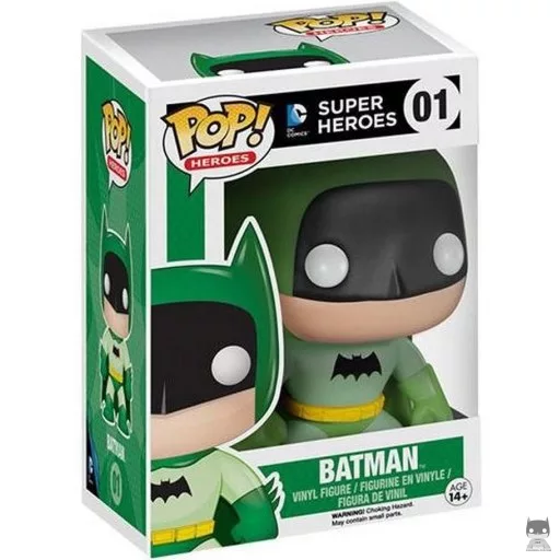 Figura Funko Pop! Batman (Verde) (Entertainment Earth)