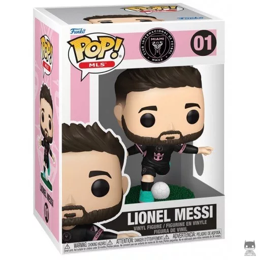 Figura Funko Pop! Lionel Messi (Major League Soccer) (Major League Soccer (liga norteamericana de fútbol))