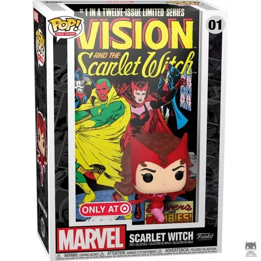 Figura Funko Pop! Bruja Escarlata (Marvel Comics)