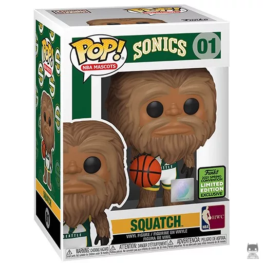 Figura Funko Pop! Squatch (Seattle SuperSonics) (Squatch)