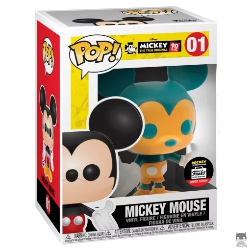 Figura Funko Pop! Mickey Mouse (Naranja y verde azulado) (Mickey Mouse)