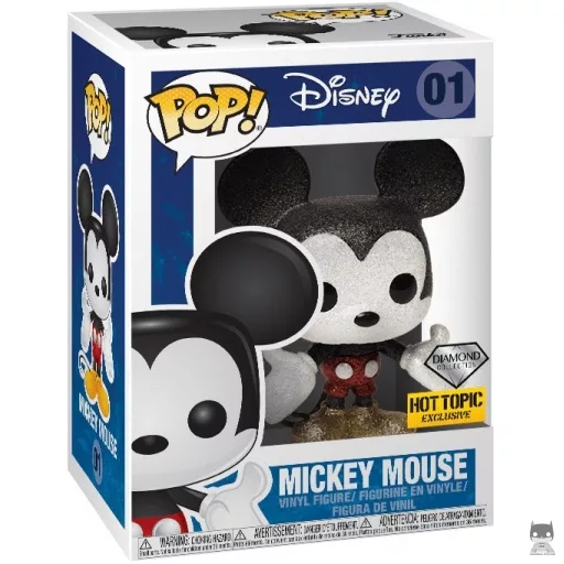Figura Funko Pop! Mickey Mouse (Purpurina de diamante) (Mickey Mouse)