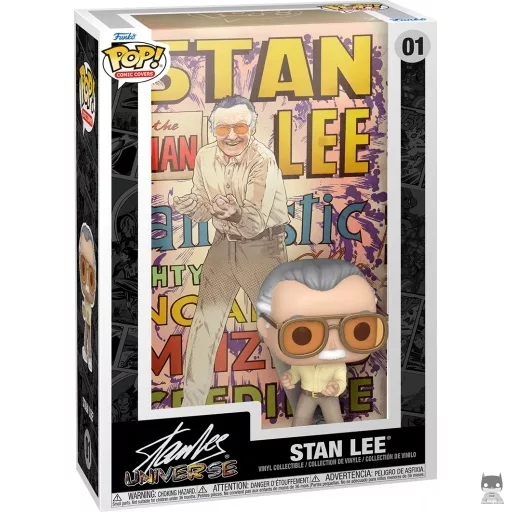 Figura Funko Pop! Stan Lee (Portadas de cómic) (Stan Lee)