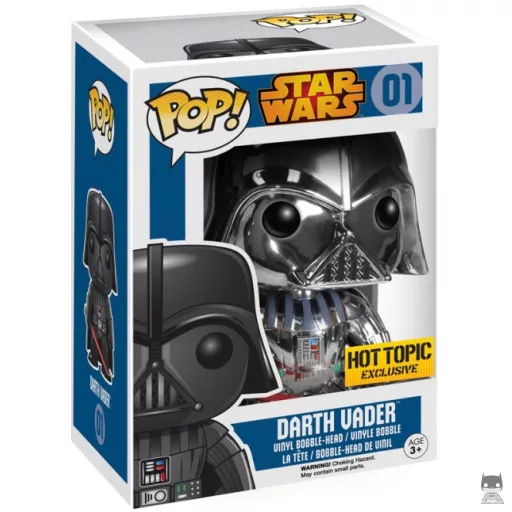 Figura Funko Pop! Darth Vader (Cromado) (Darth Vader)