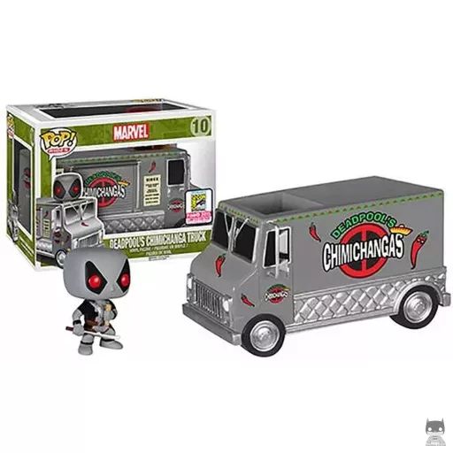Figura Funko Pop! Deadpool con el camión de chimichangas (Gris) (Deadpool)