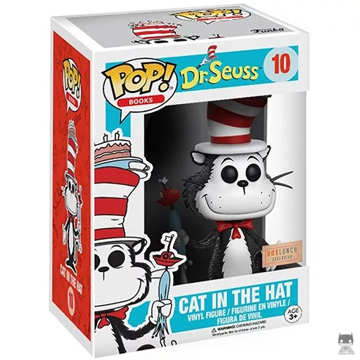 Figura Funko Pop! El gato con sombrero (Paraguas) (Box Lunch)