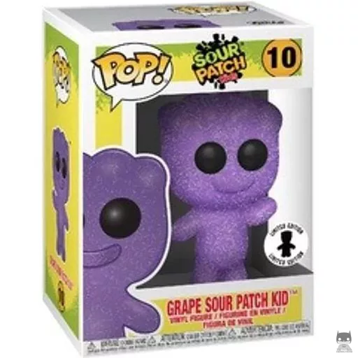 Figura Funko Pop! Sour Patch Kid de uva (Sour Patch Kids)