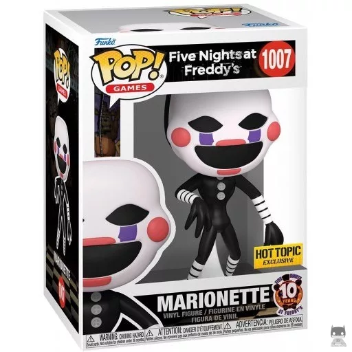 Figura Funko Pop! Marionette (10.º aniversario) (Five Nights at Freddy's)