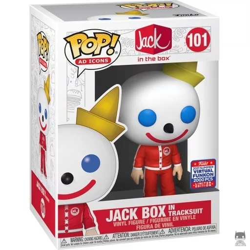 Figura Funko Pop! Jack Box en chándal (Jack Box)