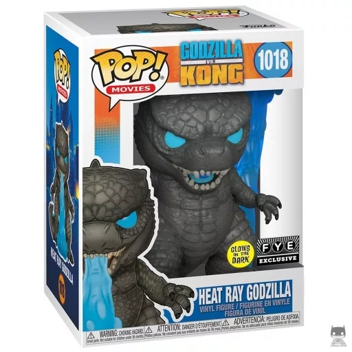 Figura Funko Pop! Godzilla con rayo atómico (Brilla en la oscuridad) (Godzilla)