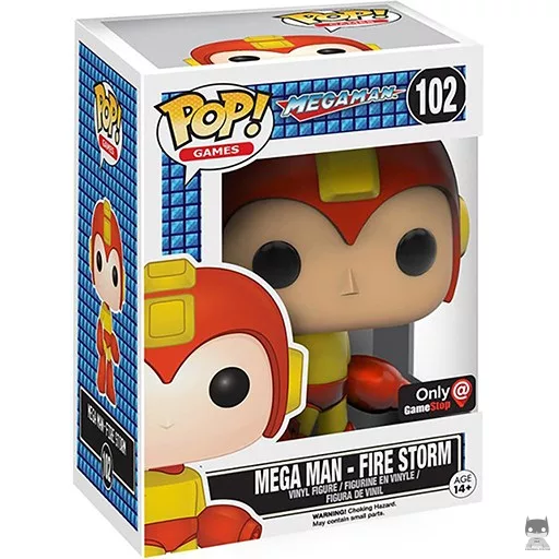 Figura Funko Pop! Mega Man (Fire Storm) (Mega Man)