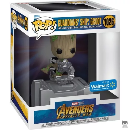 Figura Funko Pop! Nave Benatar: Groot (Guardianes de la Galaxia)