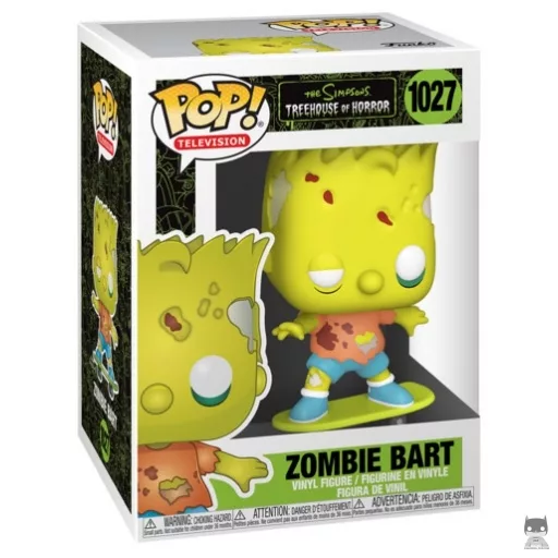 Figura Funko Pop! Bart zombi (Bart Simpson)
