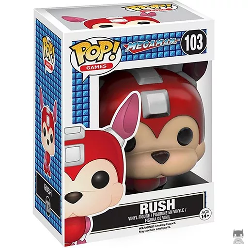 Figura Funko Pop! Rush (Mega Man)