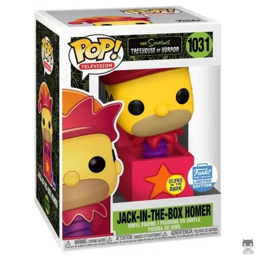 Figura Funko Pop! Homer Simpson (Brilla en la oscuridad) (Homer Simpson)