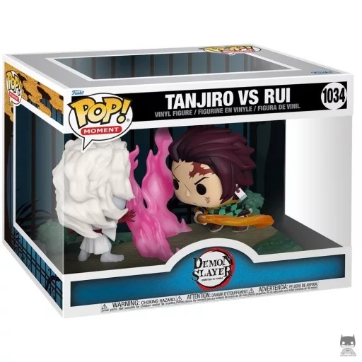 Figura Funko Pop! Tanjiro vs Rui (Anime Moments)