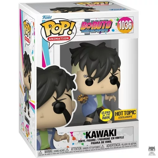 Figura Funko Pop! Kawaki (Brilla en la oscuridad) (Boruto: Naruto Next Generations)