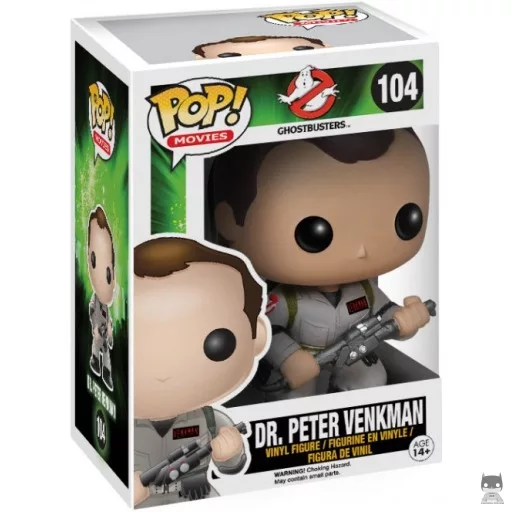 Figura Funko Pop! Dr. Peter Venkman (Cazafantasmas)