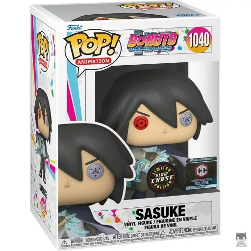 Figura Funko Pop! Sasuke (Chase & Brilla en la oscuridad) (Sasuke Uchiha)