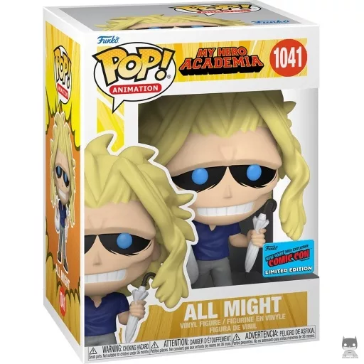 Figura Funko Pop! All Might con paraguas (Virtual Con NYCC (convención de otoño) 2021)