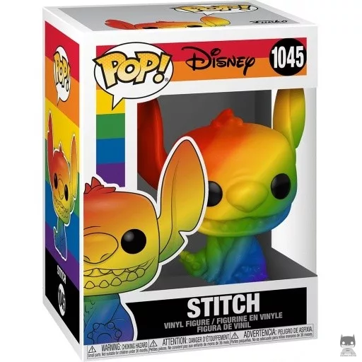 Figura Funko Pop! Stitch sonriendo (Arcoíris) (Lilo y Stitch)