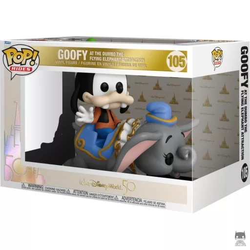 Figura Funko Pop! Goofy en la atracción Dumbo the Flying Elephant (Goofy)