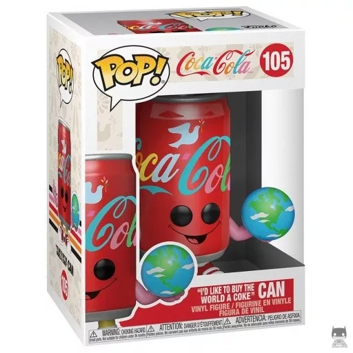 Figura Funko Pop! Lata "I'd Like to Buy the World a Coke" (Lata de Coca-Cola)
