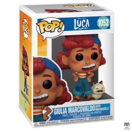 Figura Funko Pop! Giulia Marcovaldo con Machiavelli (Luca)