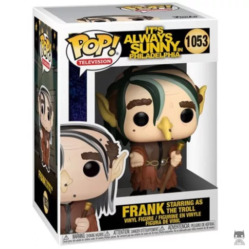 Figura Funko Pop! Frank como el Troll (Colgados en Filadelfia)