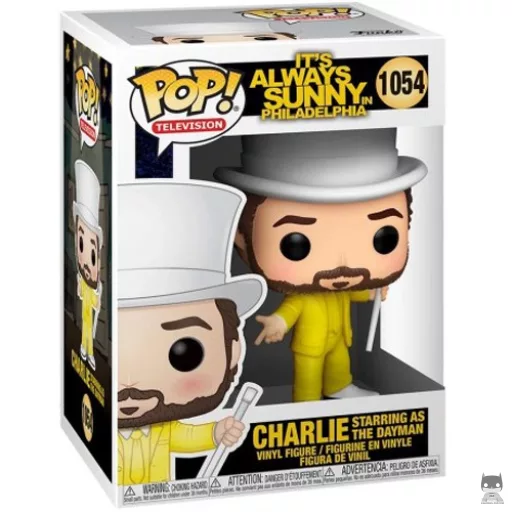 Figura Funko Pop! Charlie como el Dayman (Colgados en Filadelfia)