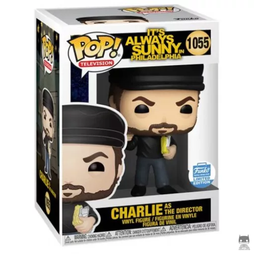 Figura Funko Pop! Charlie como director (Colgados en Filadelfia)